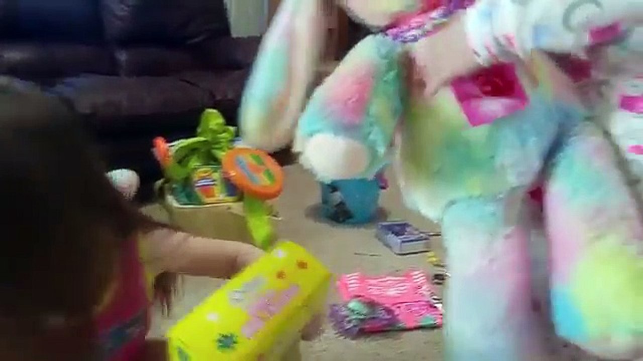 Happy Easter Morning & Egg Hunt - Purple Elf on the Shelf Returns!!