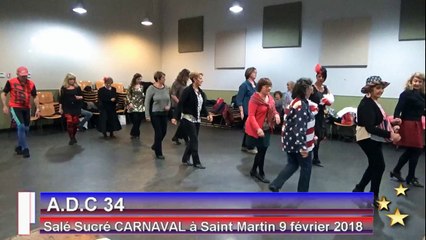 Country & Line - Carnaval  9 février 2018 - Agde