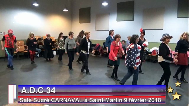 Country & Line - Carnaval 9 février 2018 - Agde