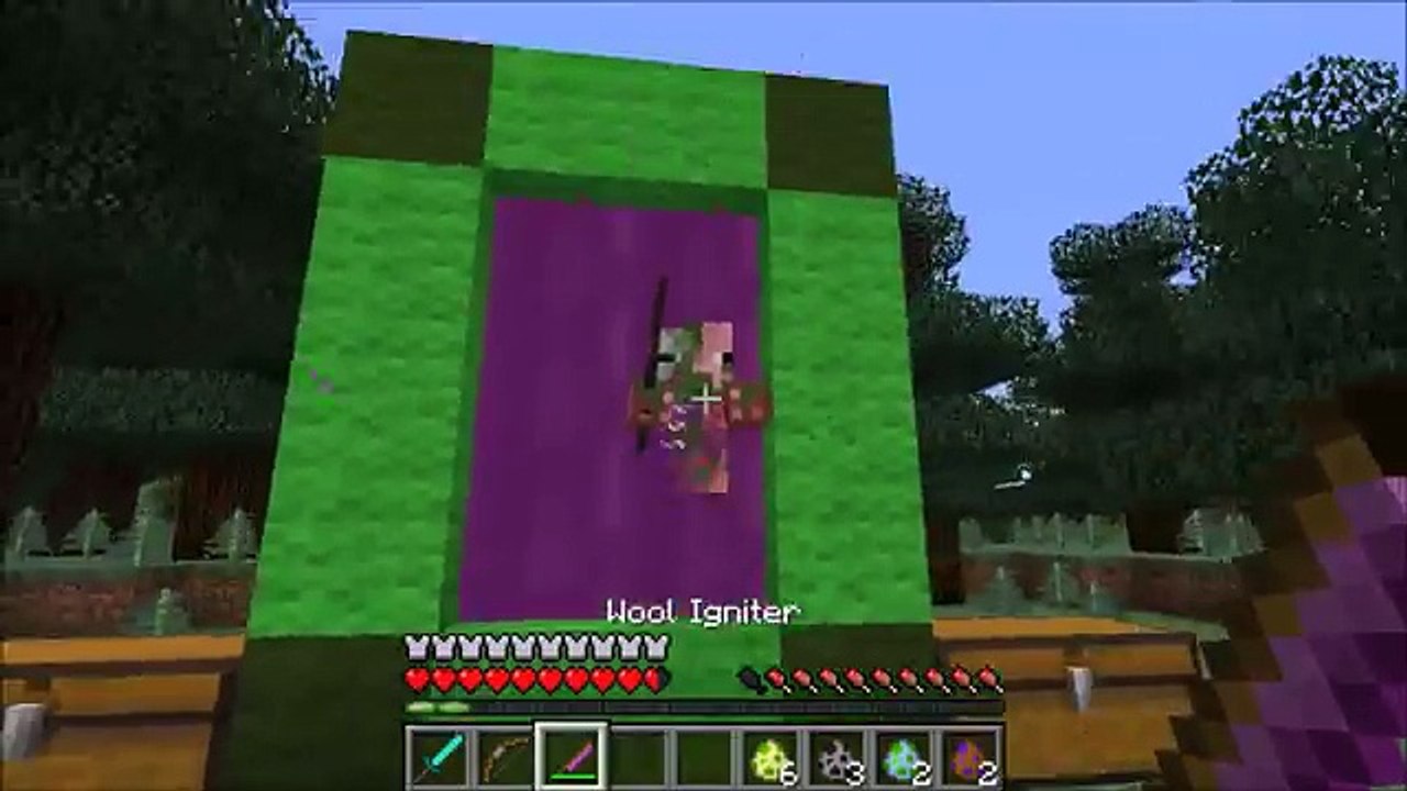 Minecraft How To Make A Portal To The Shrek Dimension - Shrek Dimension Showcase!!!
