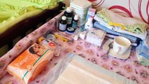 Аптечка для новорожденного и кормящей мамы/ организация пространства для младенца
