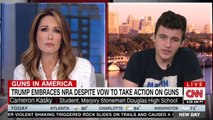 Parkland Survivor Cameron Kasky Blasts Trump As A ‘Professional Liar’