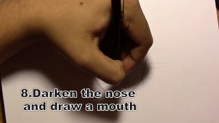How to Draw a female manga/anime face/head tutorial lol