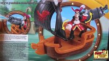 Джейк и пираты Нетландии Парусная лодка Крюка Jake and the Never Land Pirates Hooks Battle Boat