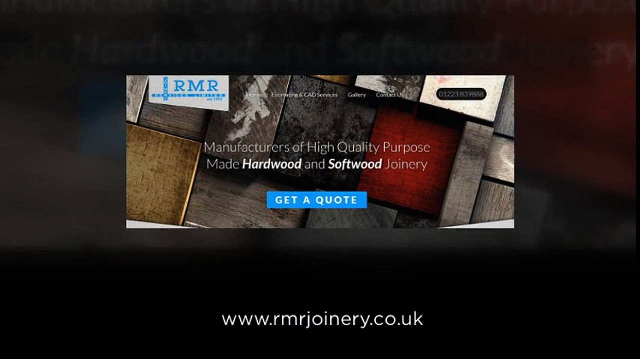 Beautiful Bespoke Hardwood and Softwood Joinery from RMR Joinery Services Ltd