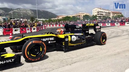 Quand une Formule 1 joue "La Marseillaise" sur le port de Toulon