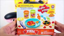 PLAY-DOH O SHOW DA LUNA FAZENDO PIZZA DE MASSINHA Brinquedos da Luna em Portugues KidsToys