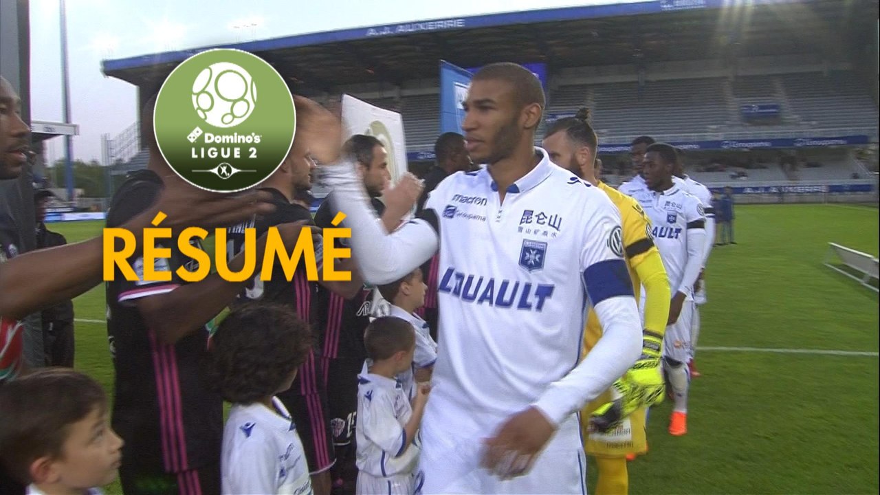 AJ Auxerre - AC Ajaccio (1-1)  - Résumé - (AJA-ACA) / 2017-18