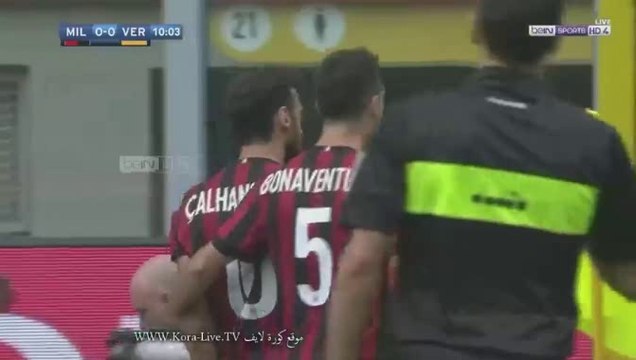 AC Milan - Hellas Verona 1-0 GOAL CALHANOGLU 05-05-2018