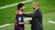 Guardiola questioned on whether he can win the Champions League without Messi