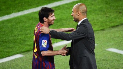 Download Video: Guardiola questioned on whether he can win the Champions League without Messi