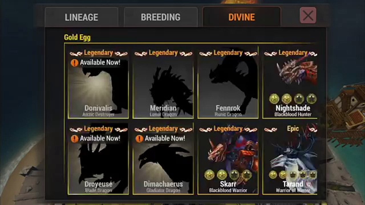 War Dragons - How to Breed Algor