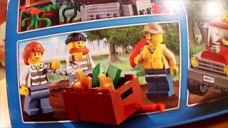 LEGO City mocsári rendőrség 60071 - Légpárnás hajós letartóztatás - Lego bemutató és építés