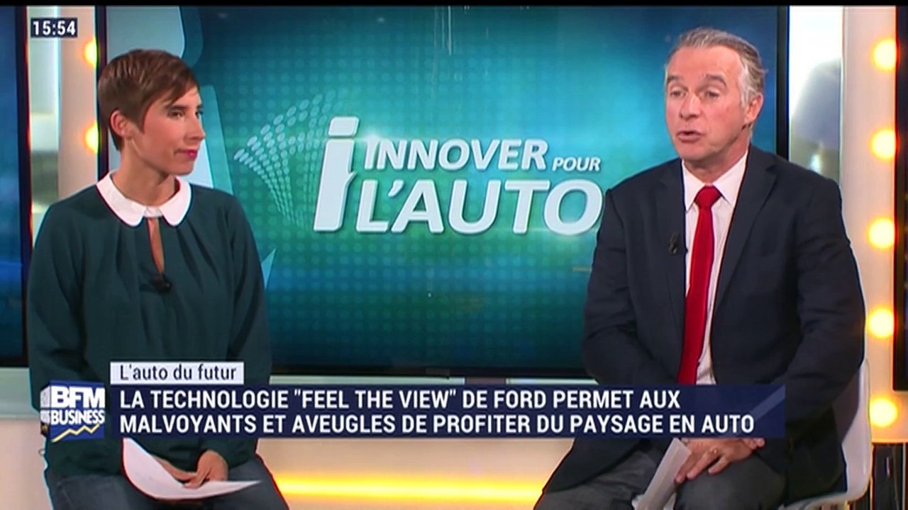 L'auto du futur: la technologie "Fell the View" de Ford permet aux malvoyants et aveugles de profiter du paysage en auto - 05/05