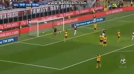 All Amazing Goal (3-0)  AC Milan vs	Hellas Verona