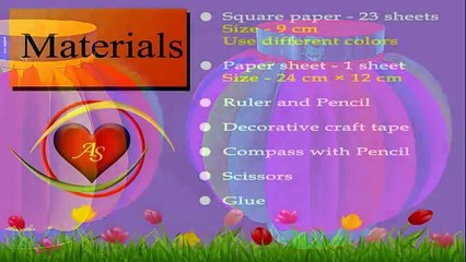 How to Make Fancy Paper Lantern Ball (Christmas Crafts) : HD