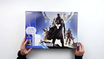 Glacier White PS4 Unboxing (Destiny Bundle)