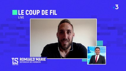 Romuald Marie (défenseur des Herbiers) : "On va arriver détendus et on va profiter"