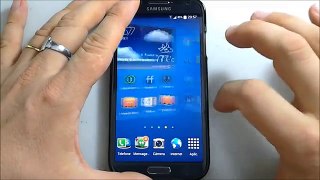 Samsung Galaxy - Personalização Android KitKat 4.4.2 - Criação de pastas nas Telas e Barra Inferior