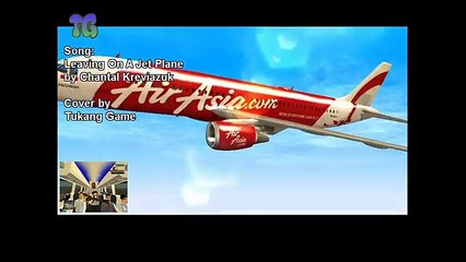 GTA Pesawat AirAsia Indonesia Take Off dan Mendarat!