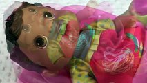 Feeding Messy Poopy Baby Alive Changing Time Doll Olivia Real Oatmeal