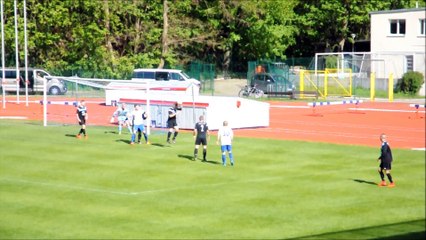 Skrót z meczu Flota Świnoujście 3 - 0 ( 3 - 0 )  Błękit Pniewo