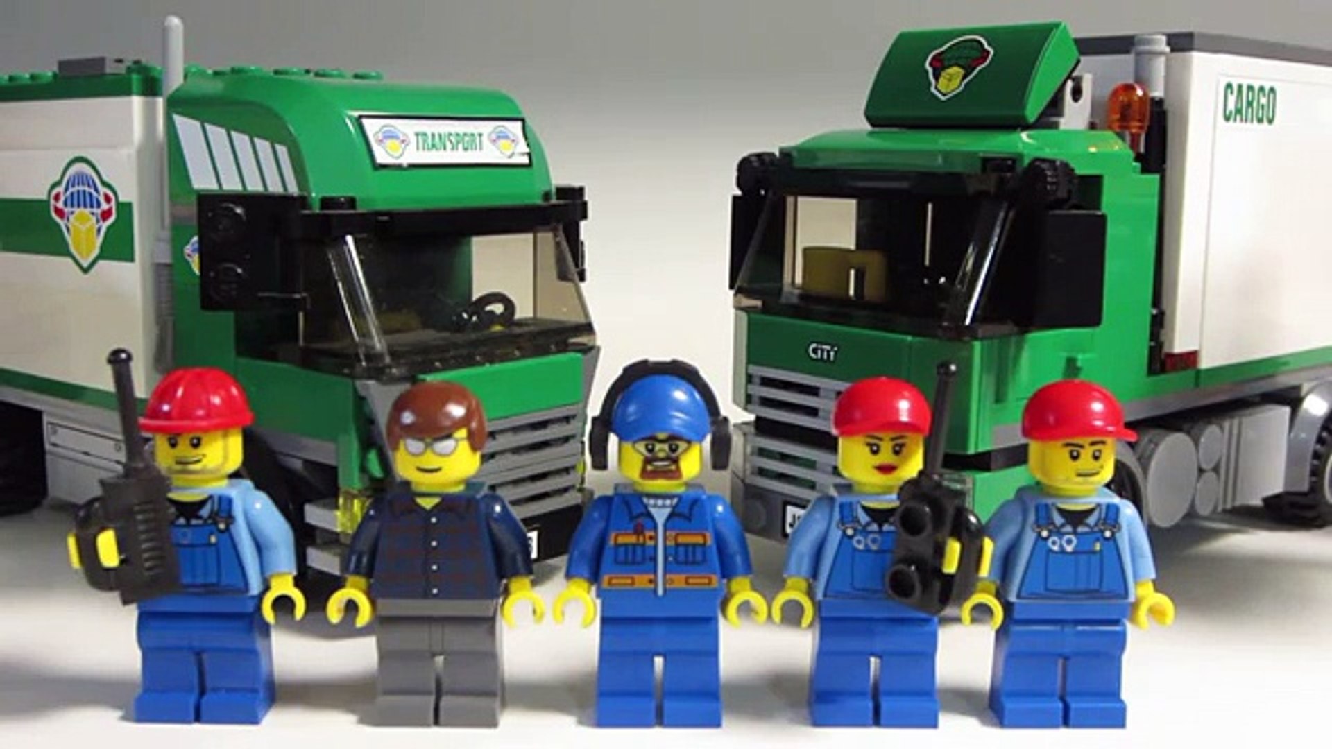 Lego City Cargo Truck Comparison Review - Dailymotion Video