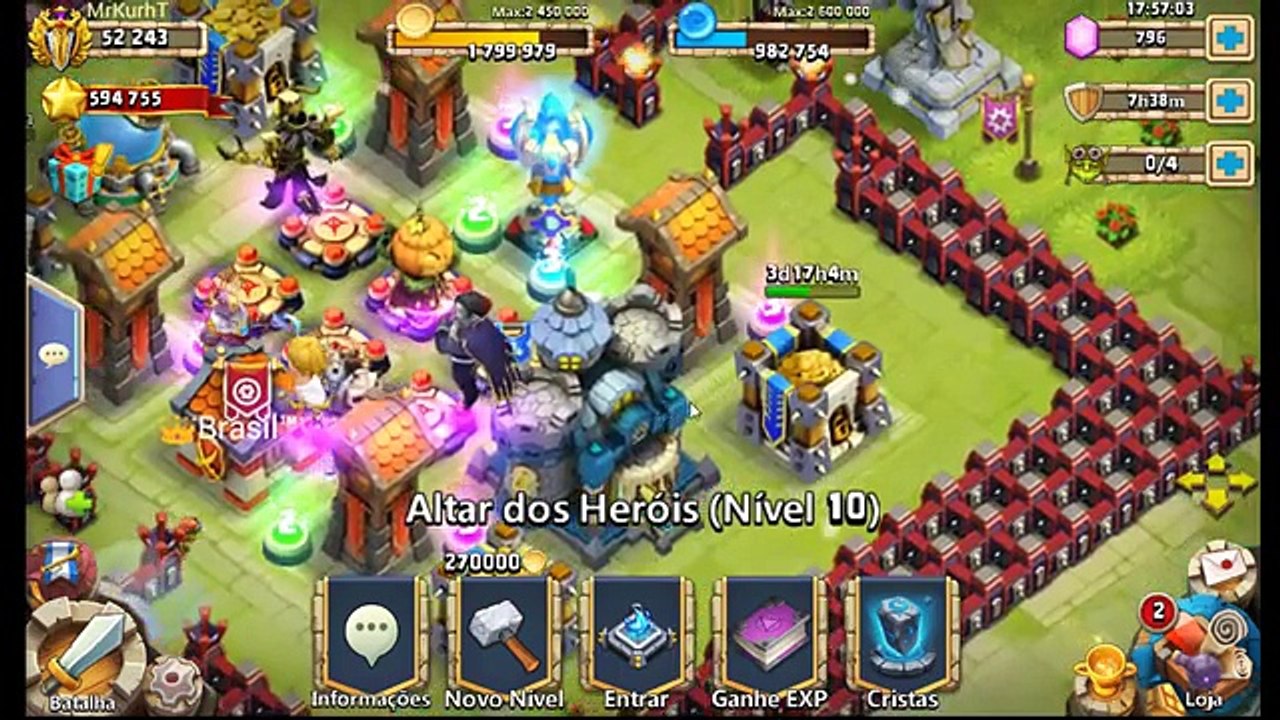 UPAR HERÓIS RAPIDO: EMBATE DO CASTELO/CASTLE CLASH