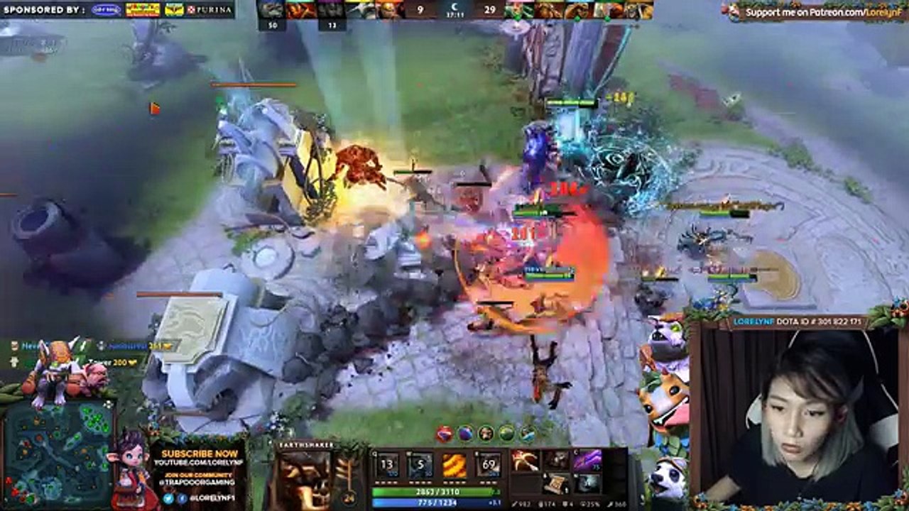 PEENOISE TROUBLE MAKER!!! Dota Funny & Salty Moments / Earthshaker & Sven Gameplay