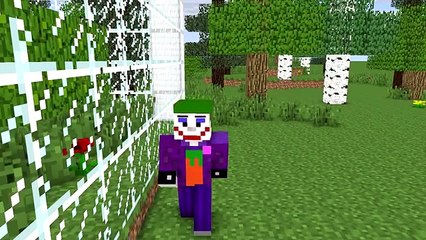 spiderman vs joker full and spiderman fall in love - Minecraft Animation