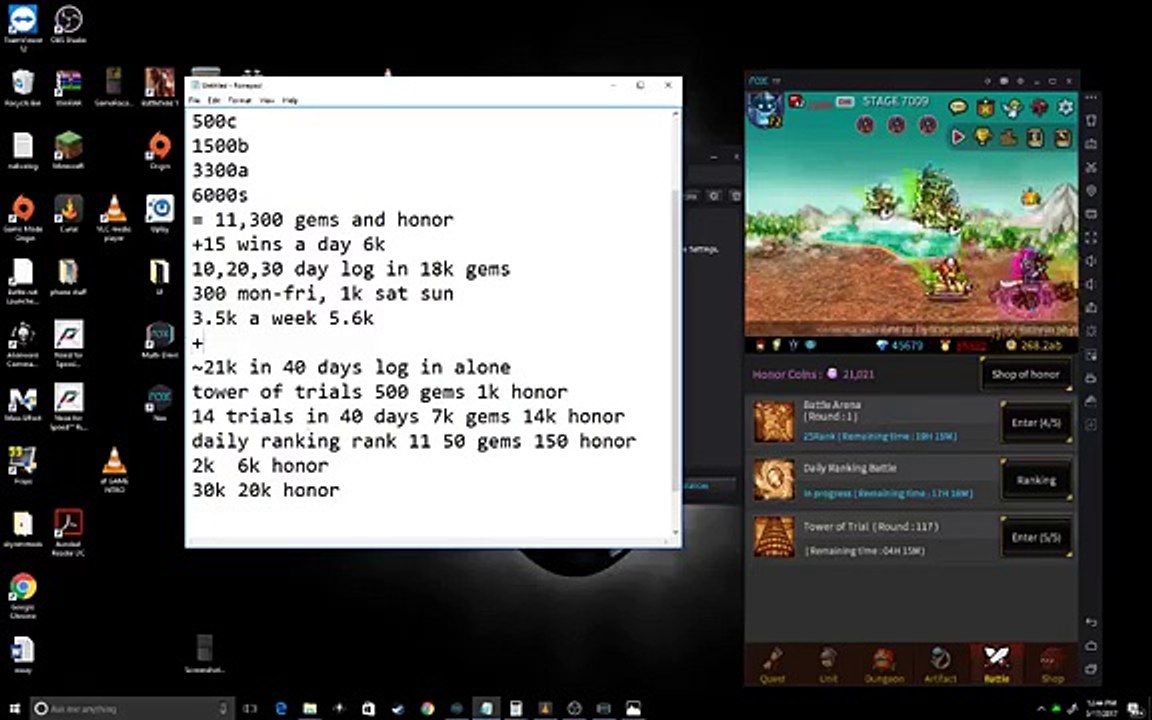 Endless Frontier, part 2 beginners gem guide *FIX*