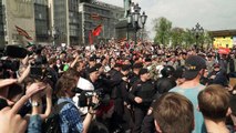 Detienen al opositor ruso Navalni durante protesta contra Putin