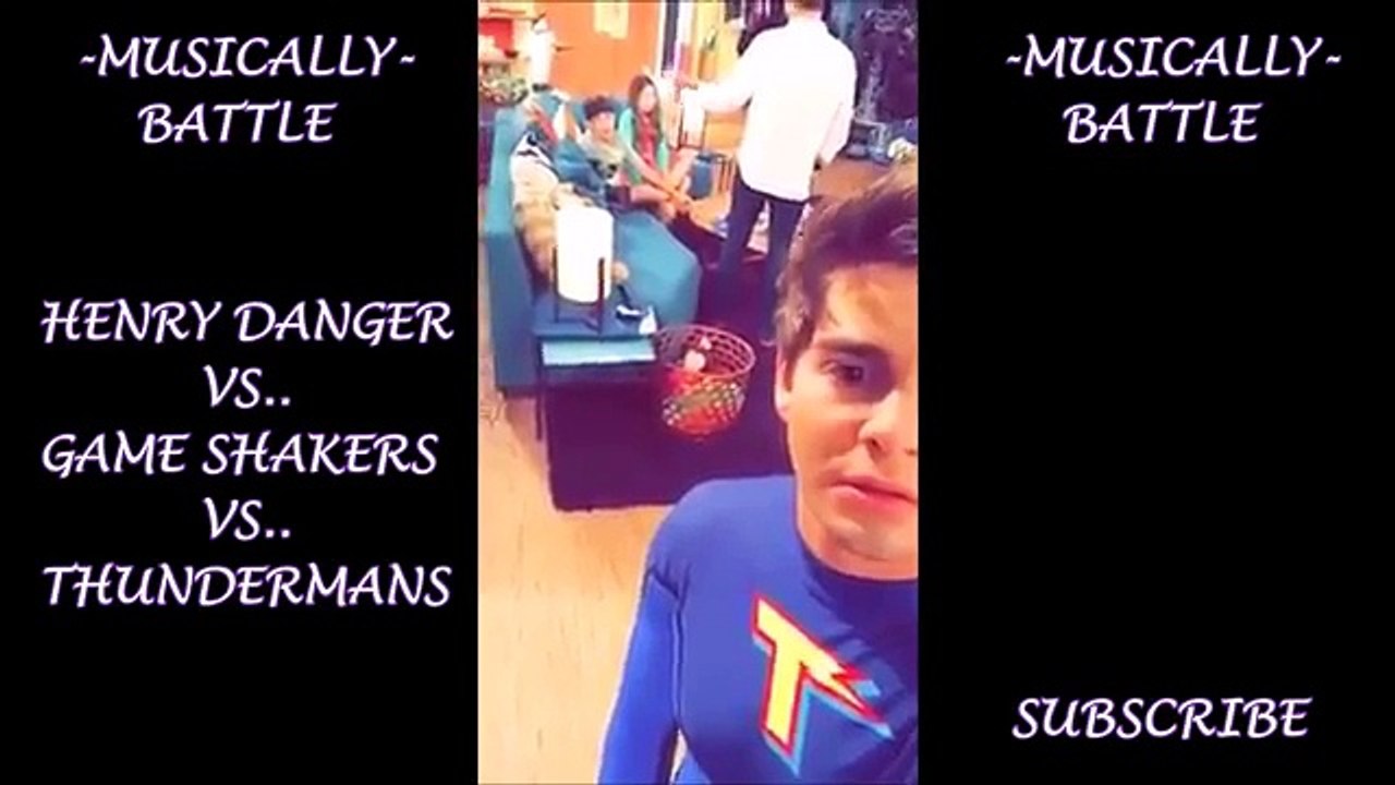 Henry Danger , Game Shakers & The Thundermans Musical.ly Battle | Nickelodeon Stars Musically Battle