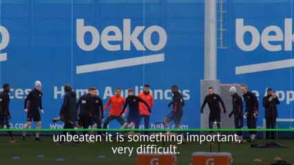 Unbeaten run gives Barca an added incentive in El Clasico - Valverde