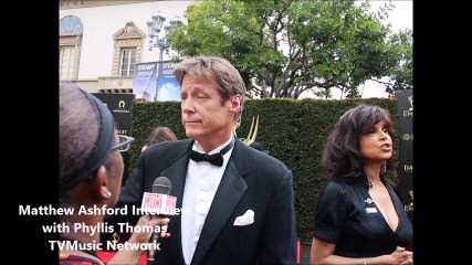 Daytime Emmy Awards 2018: Matt Ashford of The Bay The Series Red Carpet Interview
