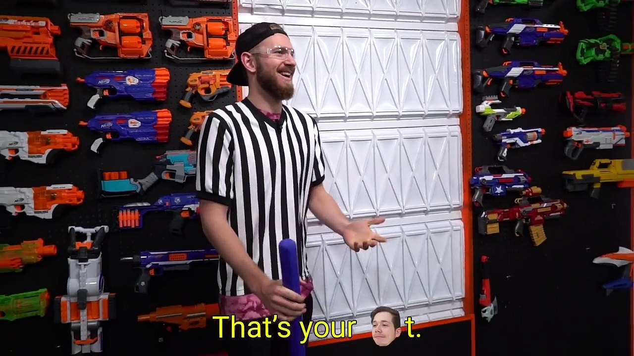 NERF Hide Your Weapon Challenge!