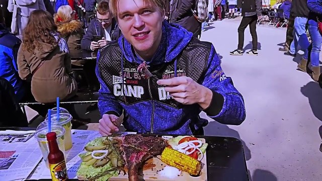 1,5KG STEK TOMAHAWK W B.B.KINGS (+ BURGER 357,000 SHU) | [Epic Cheat Meal]