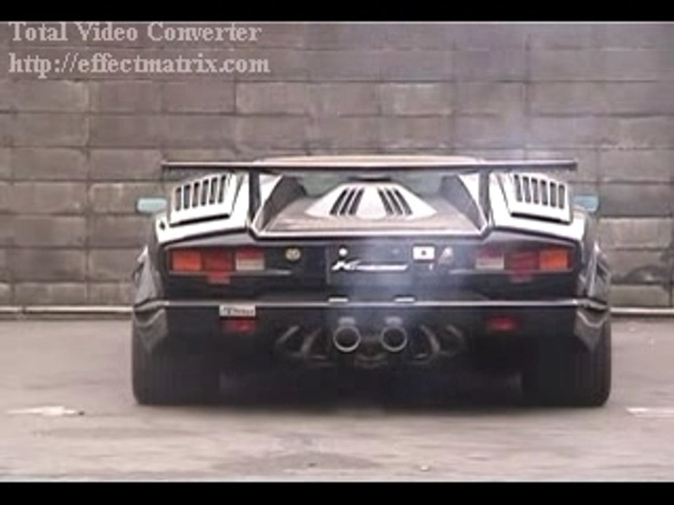 Lamborghini Countach DEMONIAQUE Great sound