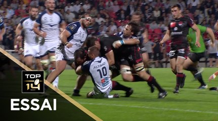 TOP 14 - Essai Taiasina TUIFUA (LOU) - Lyon - Montpellier - J26 - Saison 2017/2018