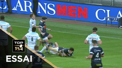 TOP 14 - Essai Mathieu LAMOULIE (SUA) - Racing 92 - Agen - J26 - Saison 2017/2018