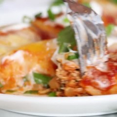 Skinny Chicken Enchiladas