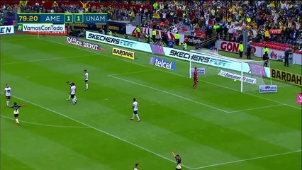 Ibargüen  Goal ~ Club América  vs Pumas 2-1