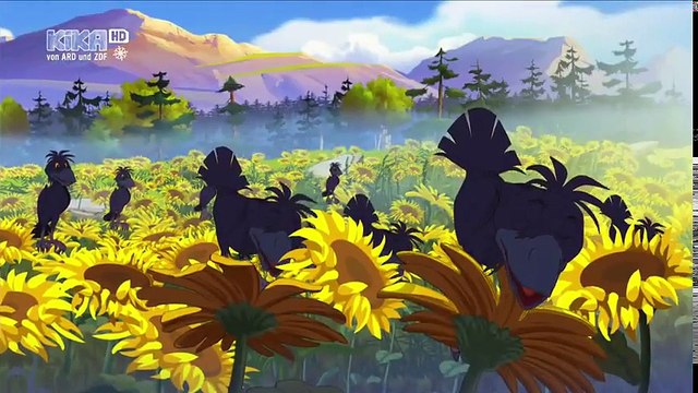 Yakari Deutsche Folge KIKA ARD UND ZDF Die Legende vom weissen Raben Sabotage bei den Bieber