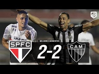 São Paulo 2 x 2 Atlético-MG (HD 60fps) JOGÃO - Melhores Momentos - Brasileirão 05/05/2018