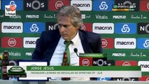 Jorge Jesus | Conferência SPORTING 0 X 0 BENFICA | 33ª Jorn Liga NOS 17/2018