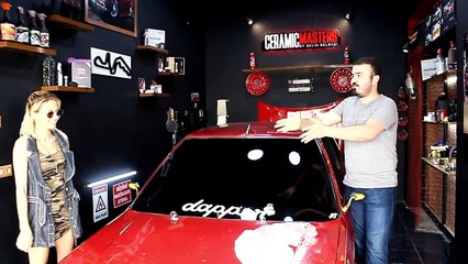 500 TL Arabaya 1500 TL Değerinde Seramik Kaplama !! #Selin Selbaşı #6