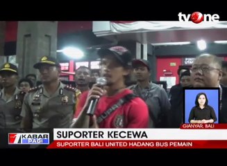 Kalah di Kandang, Suporter Bali United Hadang Bus Pemain
