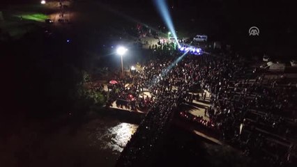 Dilekler Tunca Nehri'ne Bırakıldı - Drone Görüntüsü