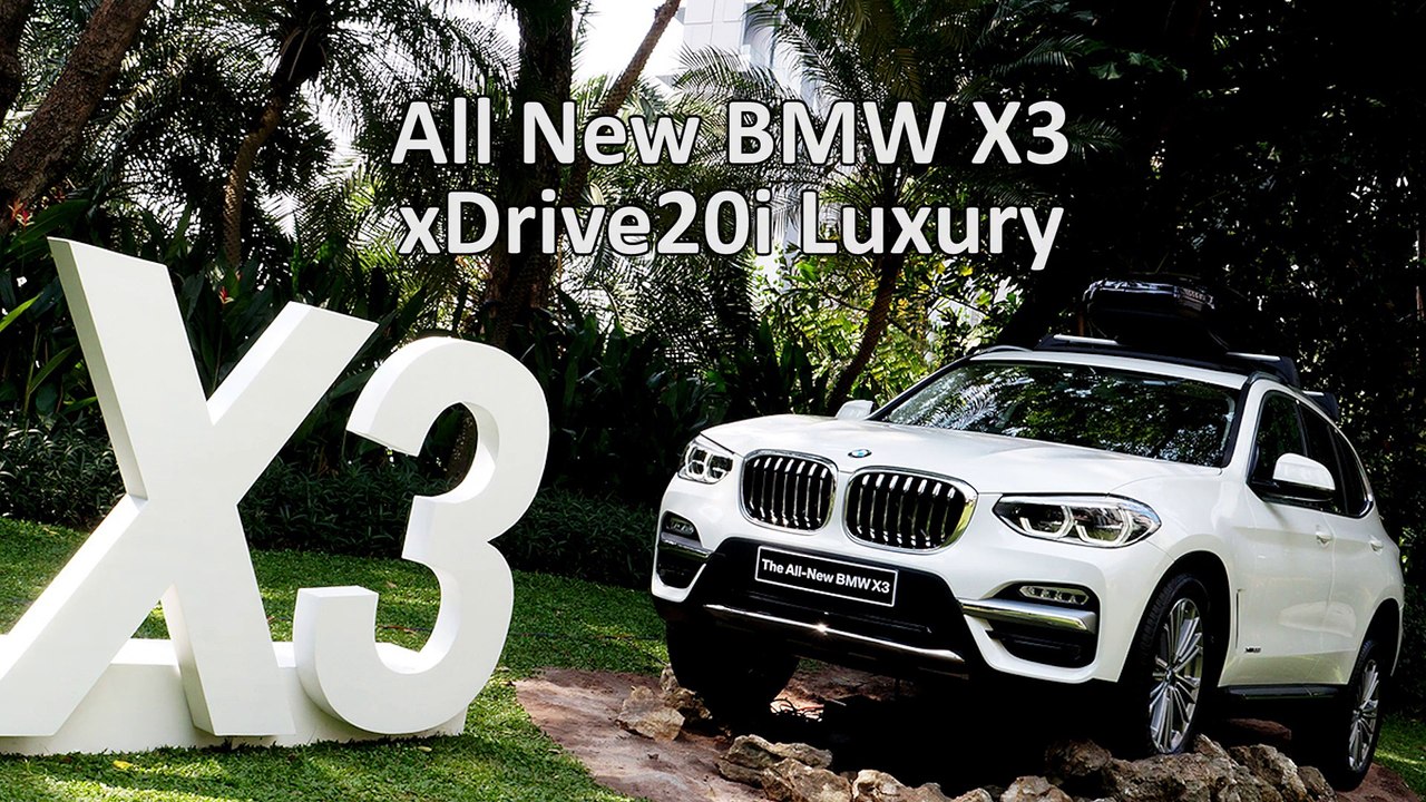 All New BMW X3 xDrive20i Luxury