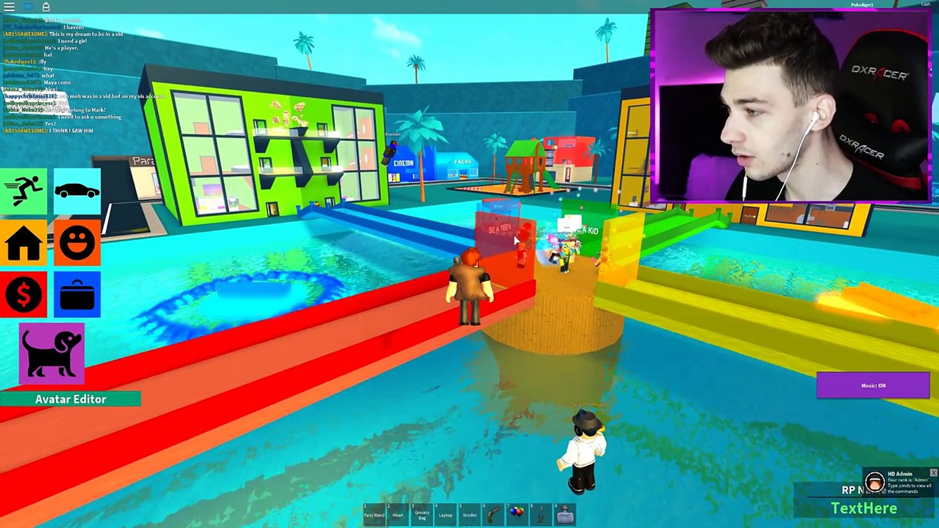 Blue Guest Took Over Life In Paradise Roblox Dailymotion Video
